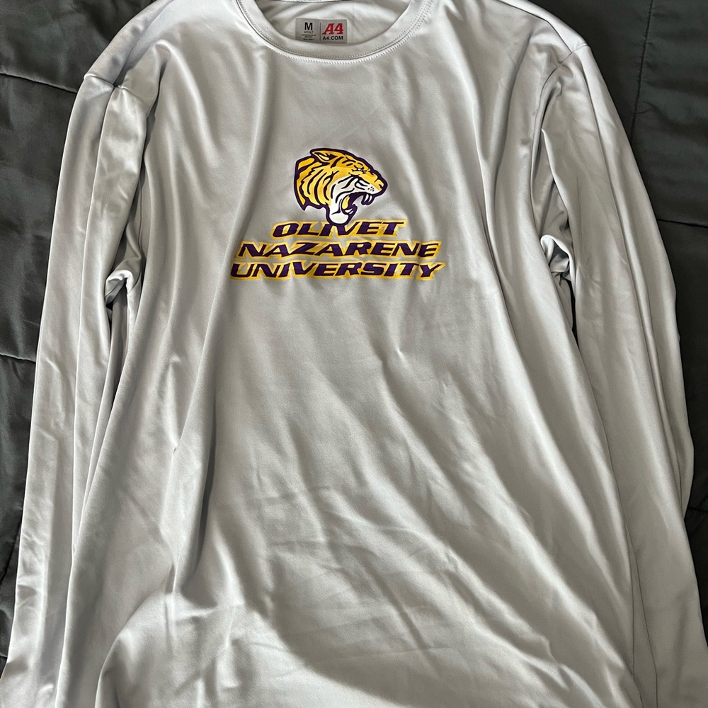Men's Gray Long Sleeve Shirt